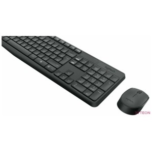 Logitech MK235 (US, Vez.nélküli) - Fekete
