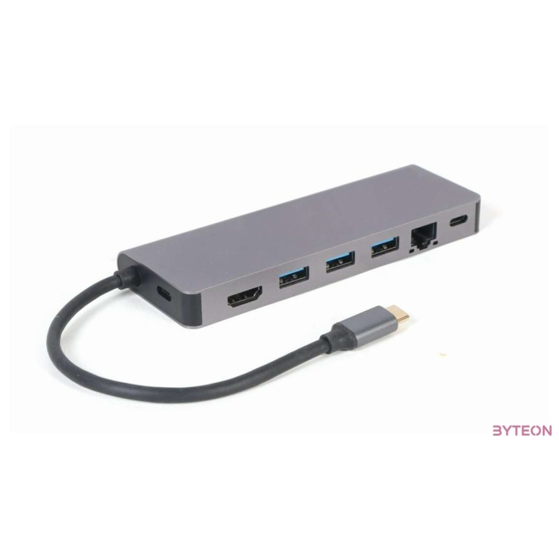 GEMBIRD Multi Port Adapter USB Type C