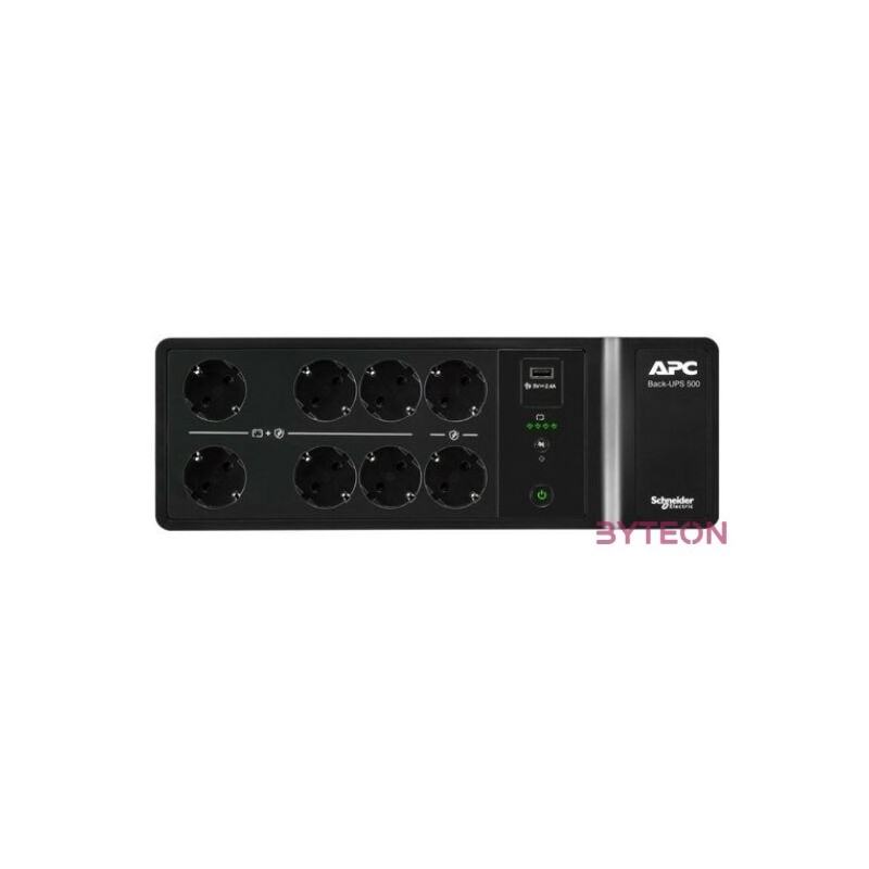 APC Back-UPS 500VA 8 schuko outlets