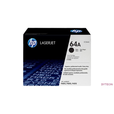 HP 64A (CC364A) - Fekete