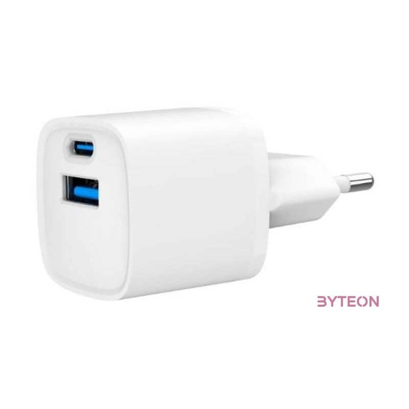 GEMBIRD 2-port 20W USB fast charger