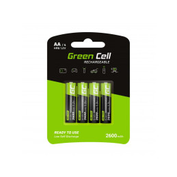 Green Cell GR01 AA (R6) 2600mAh akkumulátor 4db