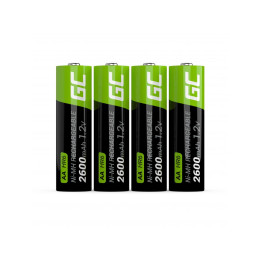 Green Cell GR01 AA (R6) 2600mAh akkumulátor 4db