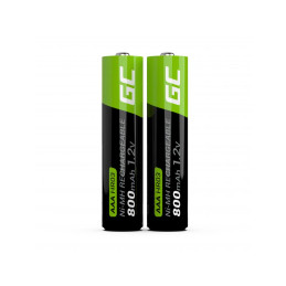 Green Cell GR08 AAA (R03) 800mAh akkumulátor 2db