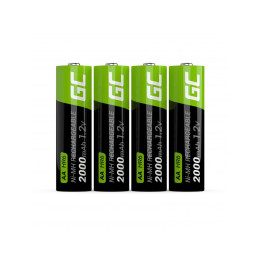 Green Cell GR02 AA (R6) 2000mAh akkumulátor 4db