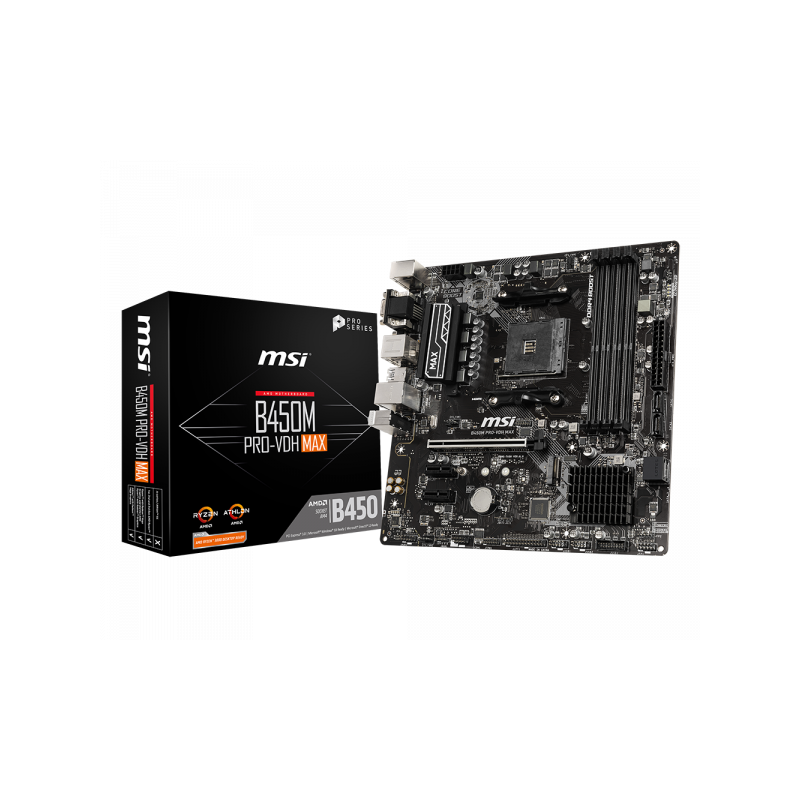 MSI B450M PRO-VDH MAX