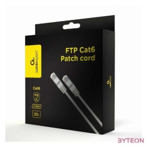 GEMBIRD patchcord kat.6 FTP 20m grey