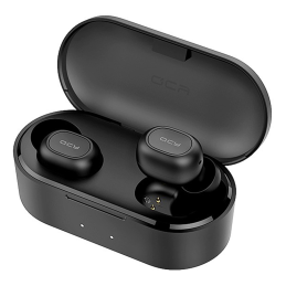 QCY by Xiaomi QCY-0045 T2C True Wireless Bluetooth v5.0 fekete fülhallgató headset (TWS)