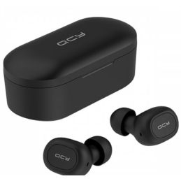 QCY by Xiaomi QCY-0045 T2C True Wireless Bluetooth v5.0 fekete fülhallgató headset (TWS)