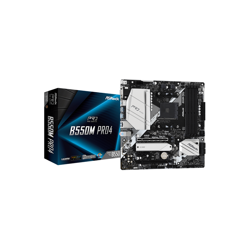 Asrock B550M Pro4 (AM4)