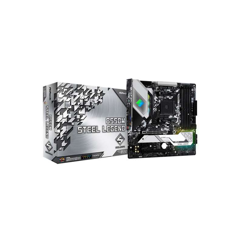 Asrock B550M Steel Legend (AM4)