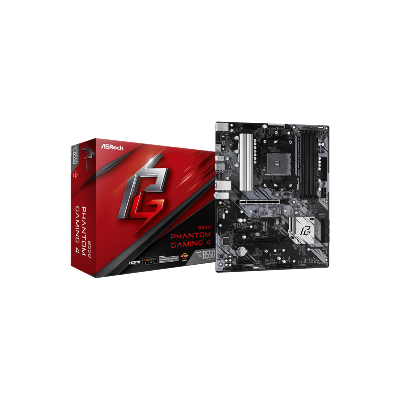 ASRock B550 Phantom Gaming 4 (AM4)