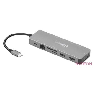 SANDBERG USB-C 13-in-1 Travel Dock