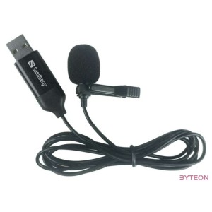 SANDBERG Streamer USB Clip Microphone