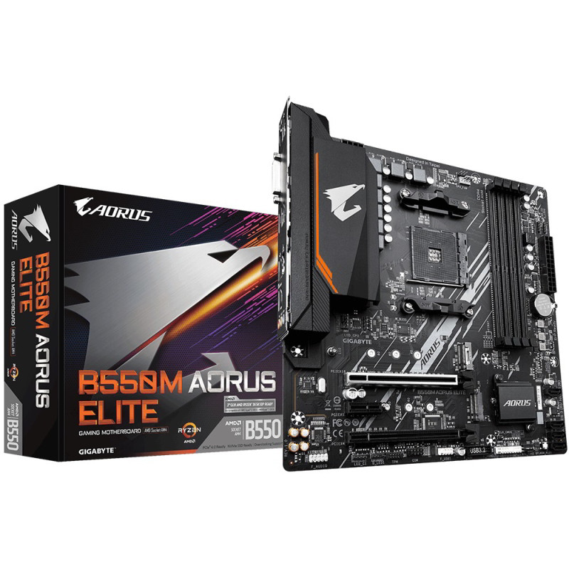 Gigabyte B550M Aorus Elite (AM4)