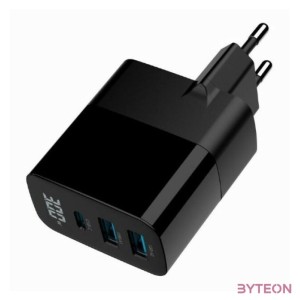 GEMBIRD 3-port 30W GaN USB fast charger