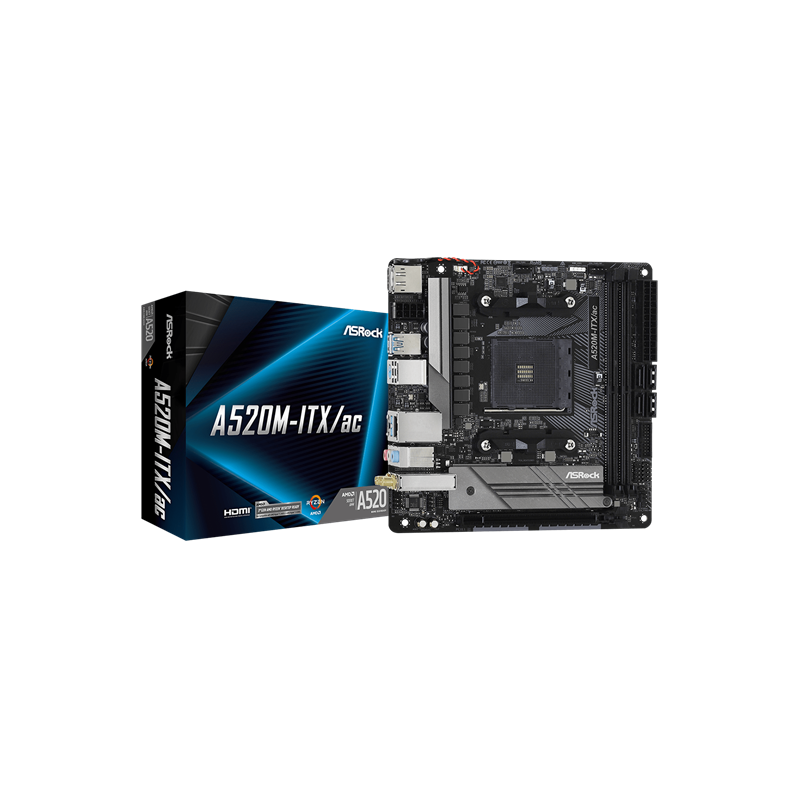 Asrock A520M-ITX/ac (AM4)