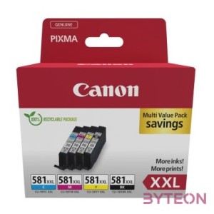 CANON CLI-581XXL Ink Cartridge C,M,Y,BK