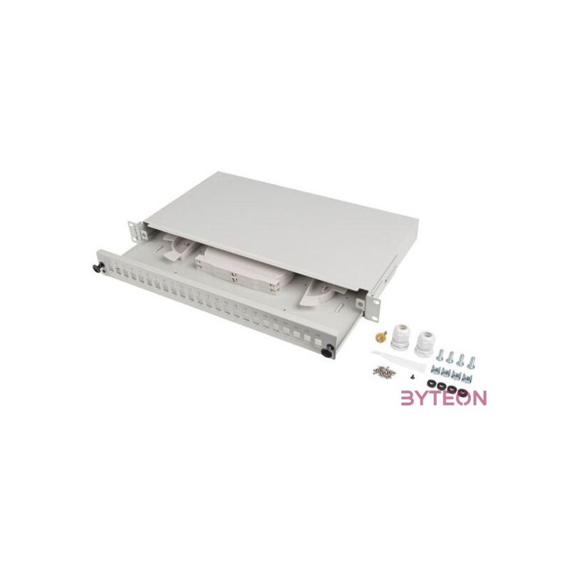 LANBERG Fiber patch panel 24XSCSX,12XLC