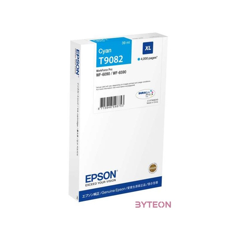 EPSON WF-6xxx Ink Cartridge Cyan XL
