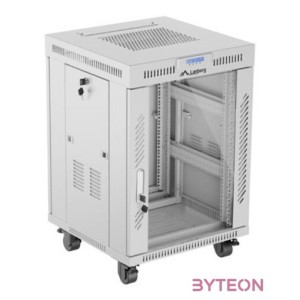 LANBERG rack cabinet 15U 600x600 glass