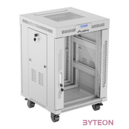 LANBERG rack cabinet 15U 600x600 glass