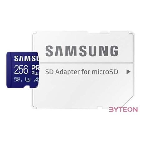 SAMSUNG PRO Plus microSD 256GB 2023