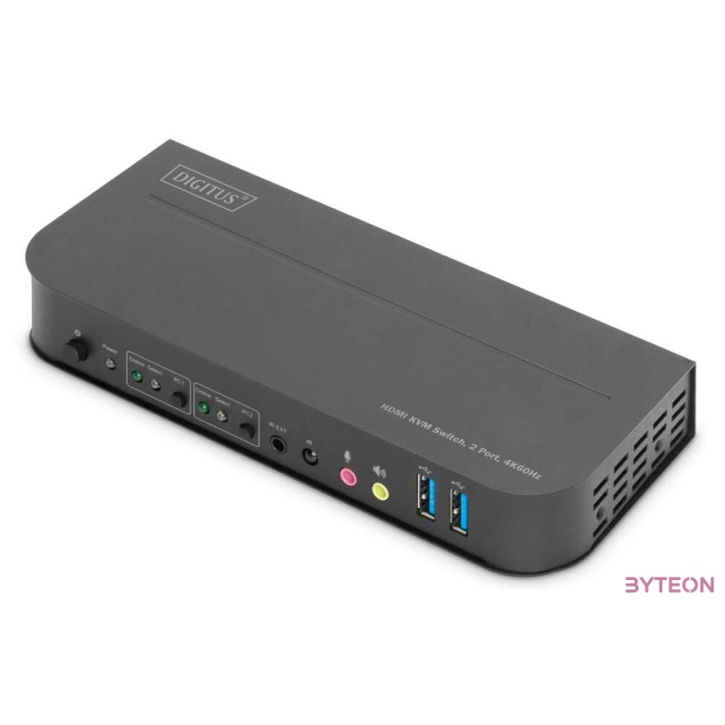 DIGITUS KVM Switch 2x1 HDMI HDMI Out USB