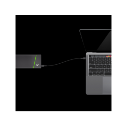 Green Cell KABGC30 USB kábel 1,2 M USB 2.0 USB C Fekete