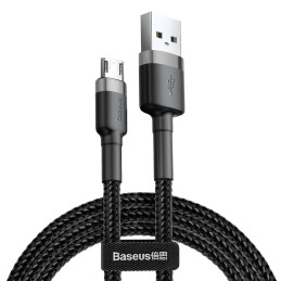 Baseus Cafule USB kábel 3 M USB 2.0 USB A Micro-USB A Fekete