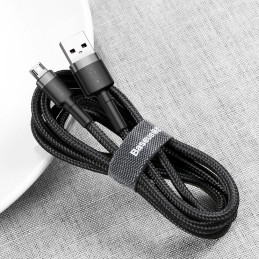 Baseus Cafule USB kábel 3 M USB 2.0 USB A Micro-USB A Fekete