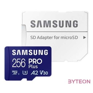 SAMSUNG PRO Plus microSD 256GB 2023