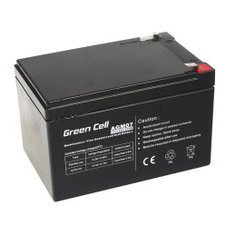 Green Cell AGM Battery 12V 12Ah - Batterie - 12.000 mAh Zárt savas ólom (VRLA)