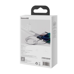 Baseus Superior USB kábel 1,5 M USB 2.0 USB A USB C.Micro USB A/Lightning Fehér