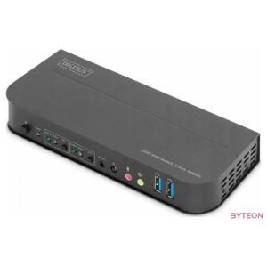 DIGITUS KVM Switch 2x1 HDMI HDMI Out USB