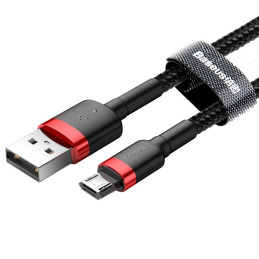 Baseus Cafule USB kábel 3 M USB 2.0 USB A Micro-USB A Fekete