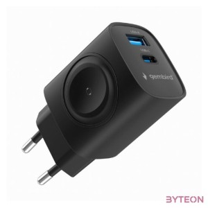 GEMBIRD 2-in-1 20W charger black