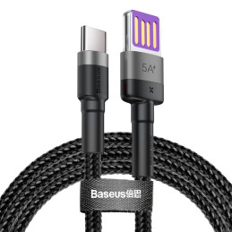 Baseus CATKLF-PG1 USB kábel 1 M USB C Fekete