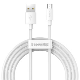 Baseus TZCAMZJ-02 USB kábel 1,5 M USB A Micro-USB B Fehér