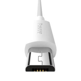 Baseus TZCAMZJ-02 USB kábel 1,5 M USB A Micro-USB B Fehér