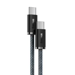 Baseus Dynamic USB kábel 1 M USB 2.0 USB C Szürke