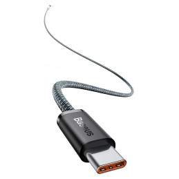 Baseus Dynamic USB kábel 1 M USB 2.0 USB C Szürke