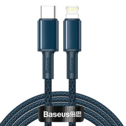 Baseus CATLGD-A03 USB kábel 2 M USB C Lightning Kék