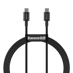 Baseus Superior USB kábel 1 M USB 2.0 USB C Fekete