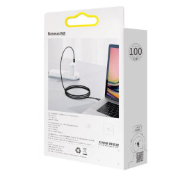 Baseus Superior USB kábel 1 M USB 2.0 USB C Fekete