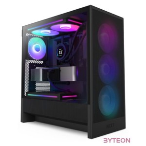 NZXT PC case H5 Flow RGB 2024 black