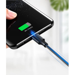 USB-USB-C UGREEN kábel 2 m (fekete)