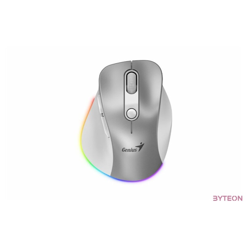 Genius Ergo 9000S PRO vezeték nélküli Ezüst egér