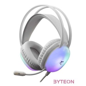 White Shark WS GH-2444W PEACOCK-W fehér gamer headset