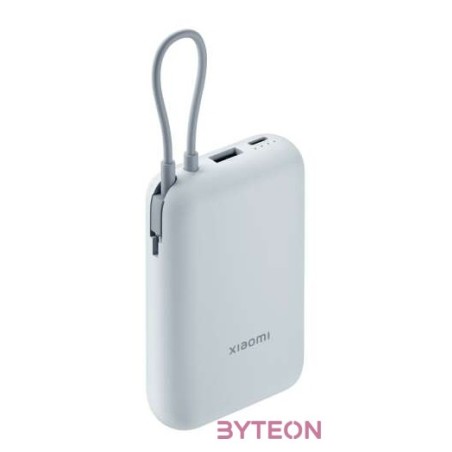 Xiaomi Power Bank 10000mAh (Integrated Cable) Ice Blue GL , BHR9073GL